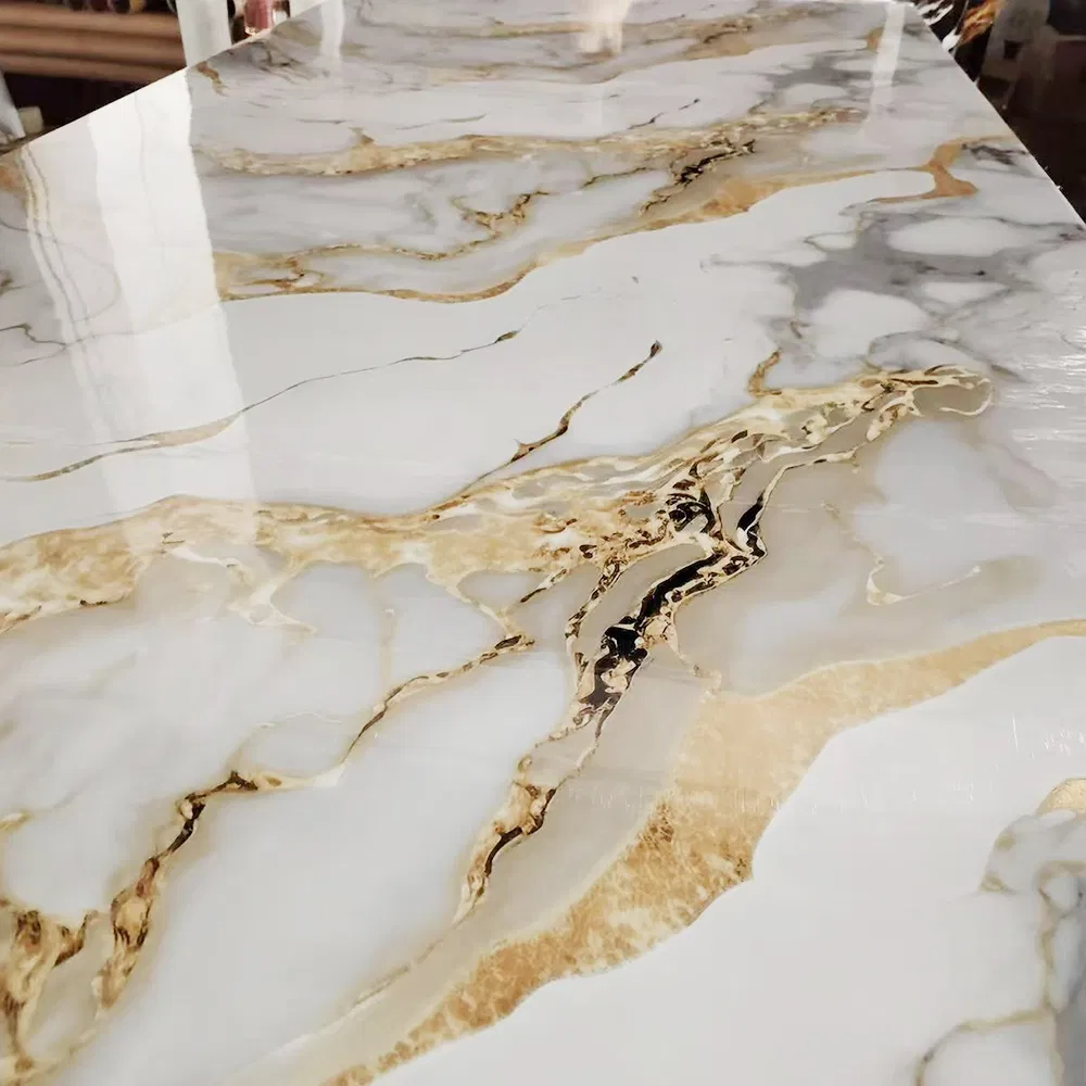 Самоклеящаяся ПВХ пленка матовое золото 60x90 см