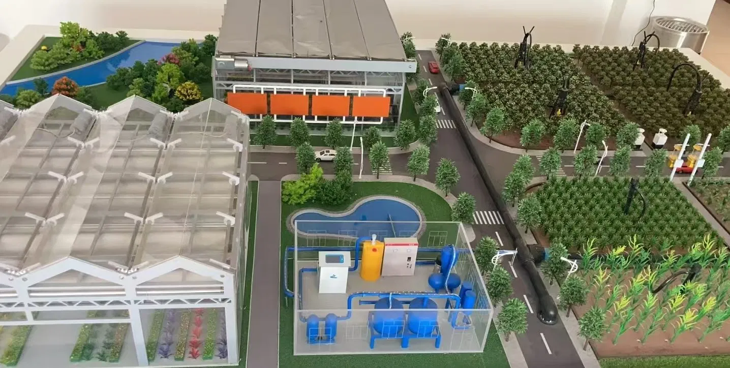 Micro Agricultural Sand Table Model Making Suitable for Global Enterprise Model Customization