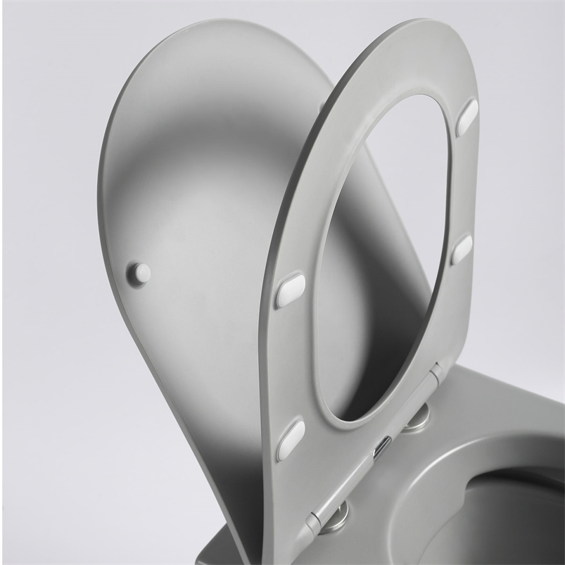High Quality Modern Design UF Toilet Accessories: Soft Closing Toilet Seat Cover Quick Release European Standard Round Shape Toilet Seat