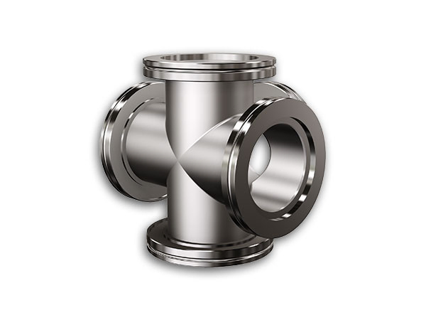 Vacuum Fitting ISO Equal Crosses Flange Stainless Steel ISO160 5-Way Cross