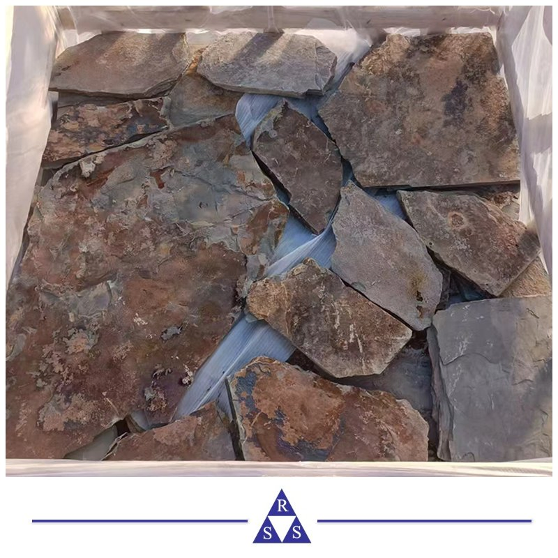 Natural Rusty Black Marble Granite Slate Stone Sheet Tile Panel Roofing Material