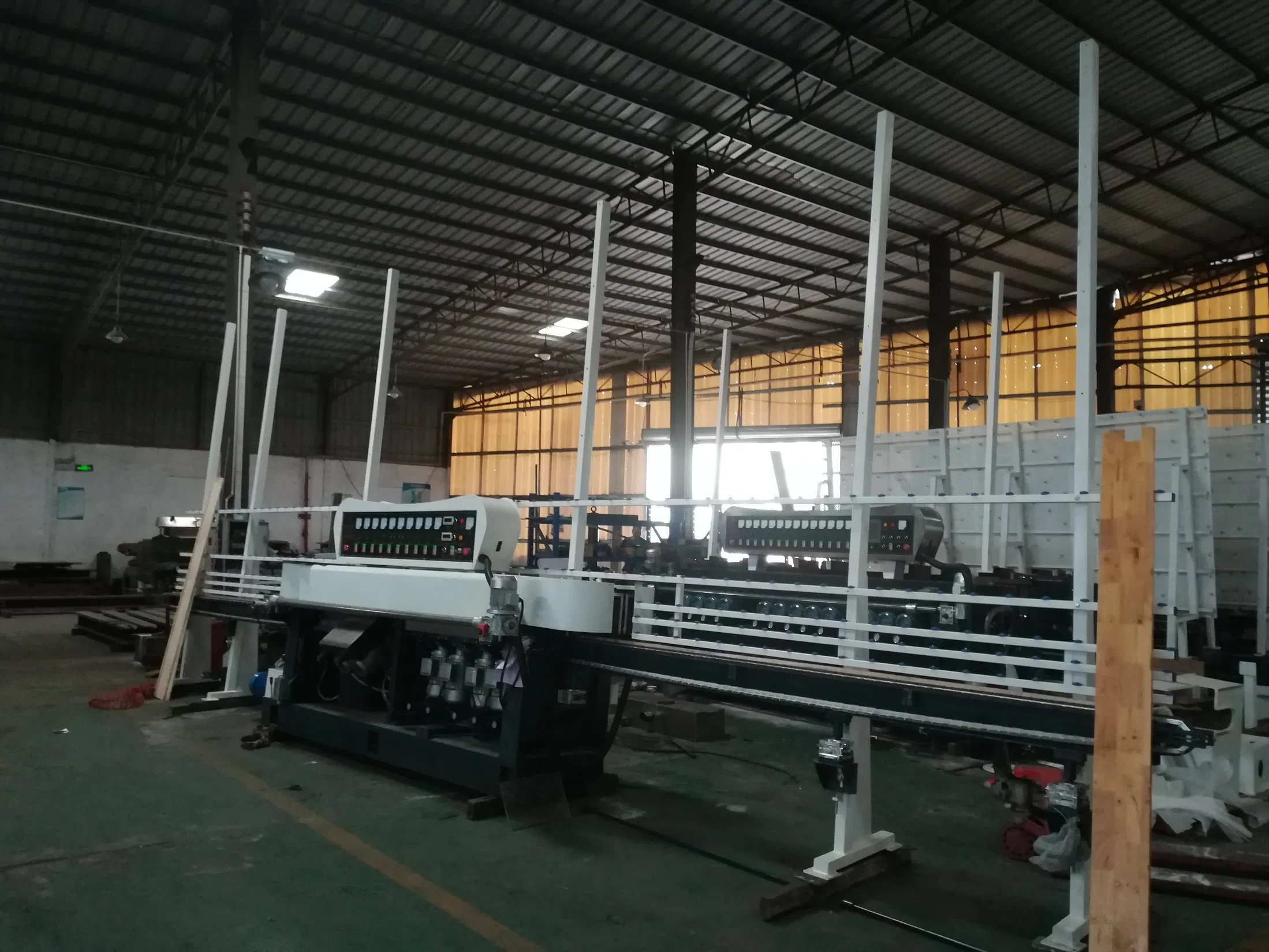 Factory Provide Automatic Glass Edging Straight Line Machine Cheap Glass Machine Edging