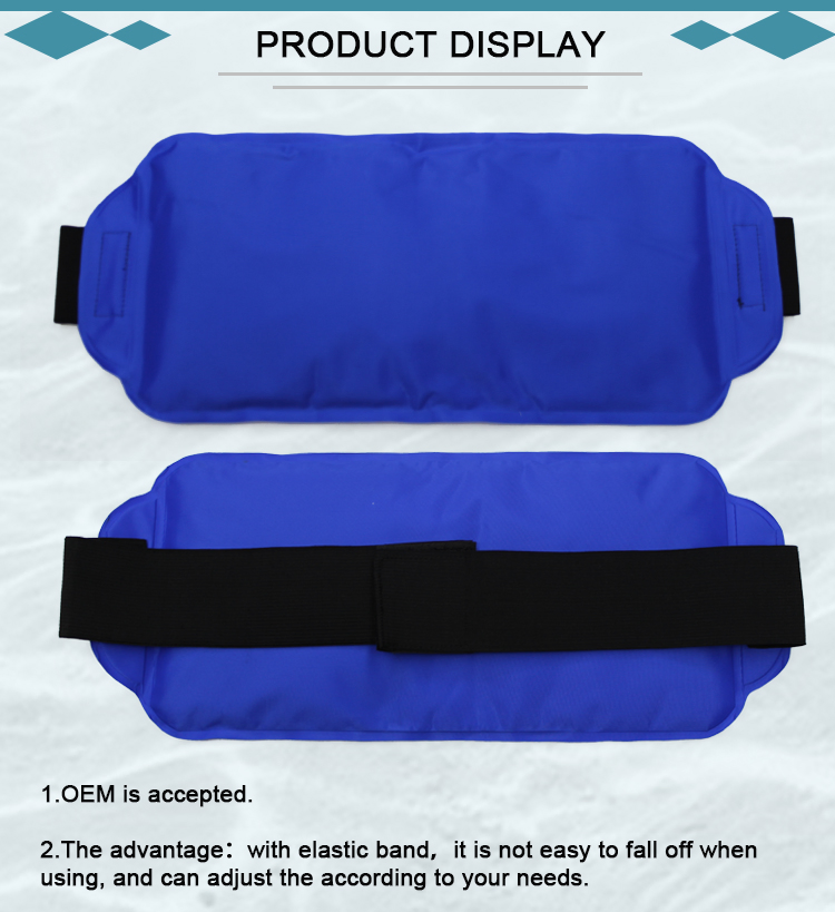 Hot Cold Gel Packs Ice Bag Medical Pack with Wrap Belt