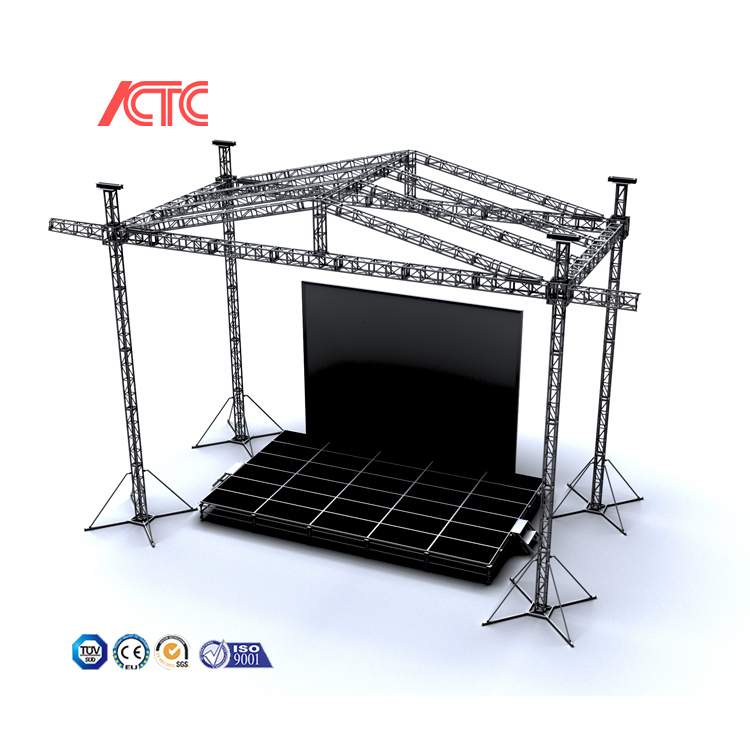 Aluminum Display Lighting Event Bolt Spigot Stage Truss Roof system