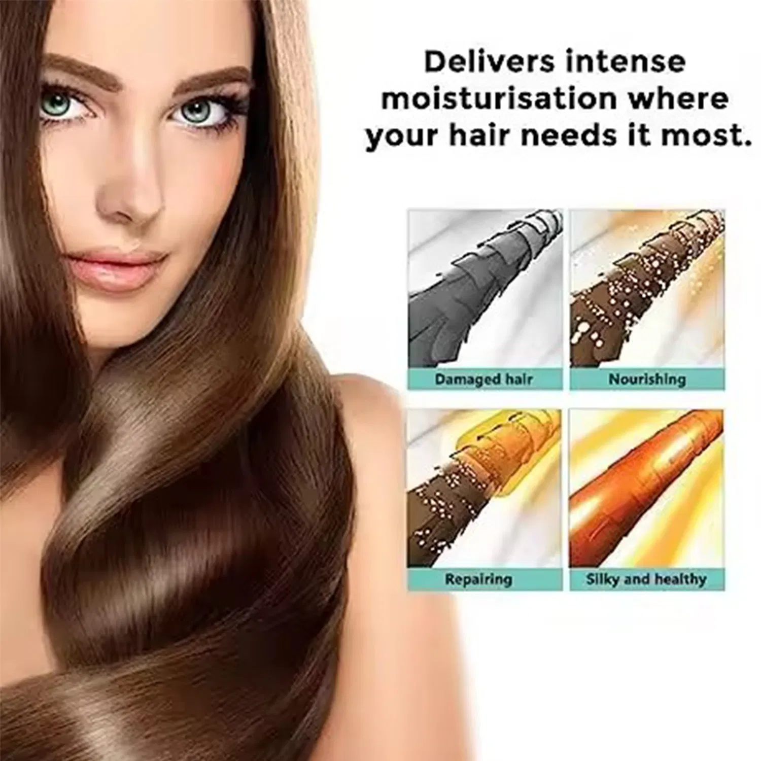 Private Label Hydrating Argan Oil Keratin Hair Mask