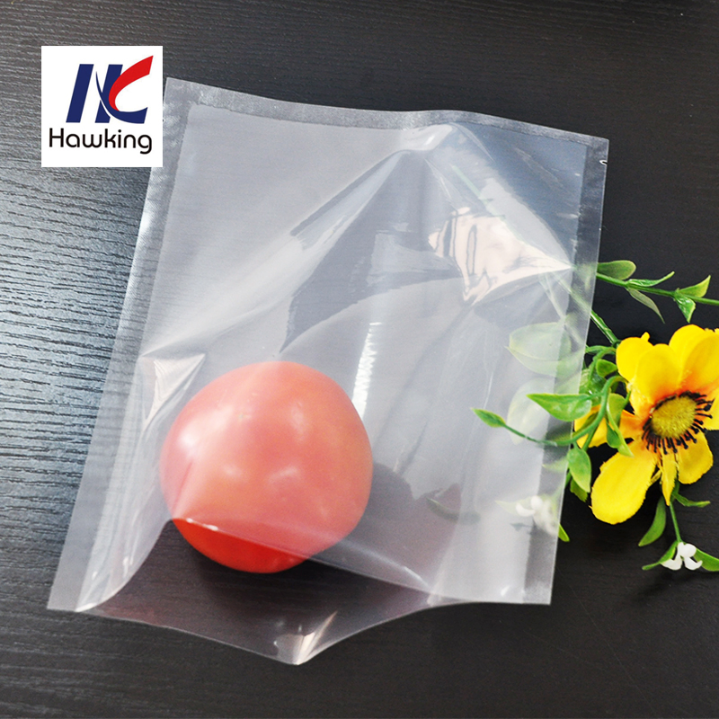 PA/PE Middle Barrier Vacuum Bag for Cheese Packaging Frozen