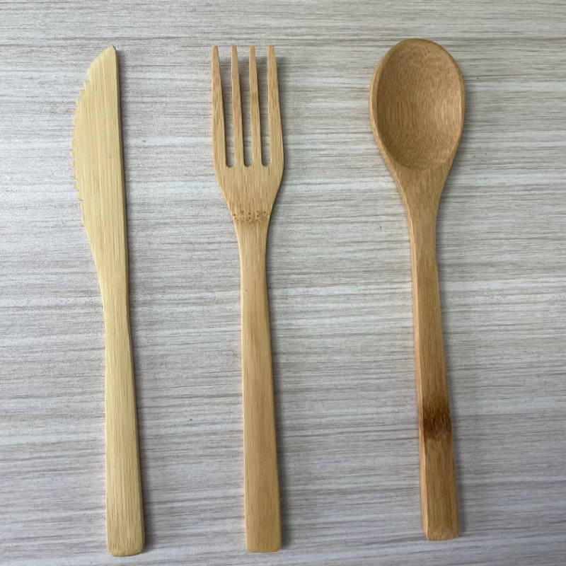 Kitchen Appliance Bamboo Soup Spoon Kitchenware Cutlery Sets