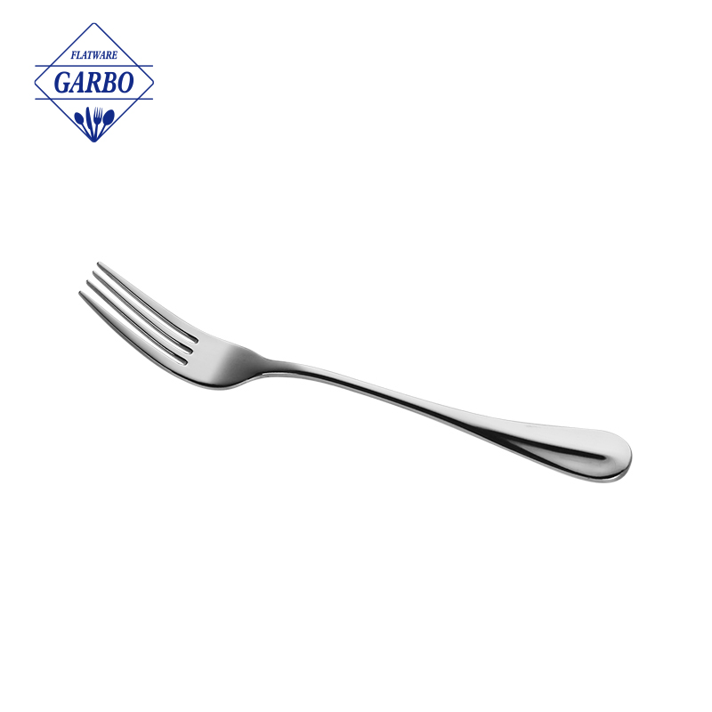Factory Stock 304 Stainless Steel Dessert Cake Fork Dining Fork for Restaurant