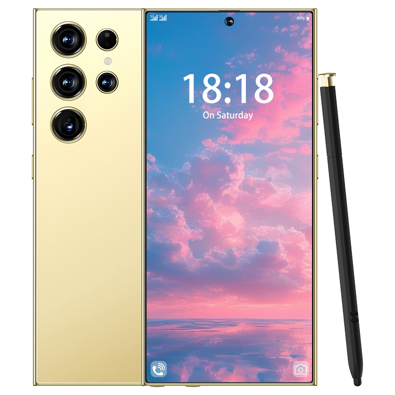 S24 Phone 6.8 Inch 8GB RAM 256GB ROM Android Smart Phone Factory Wholesale Hot Sale Competitive Price Mobile Phone