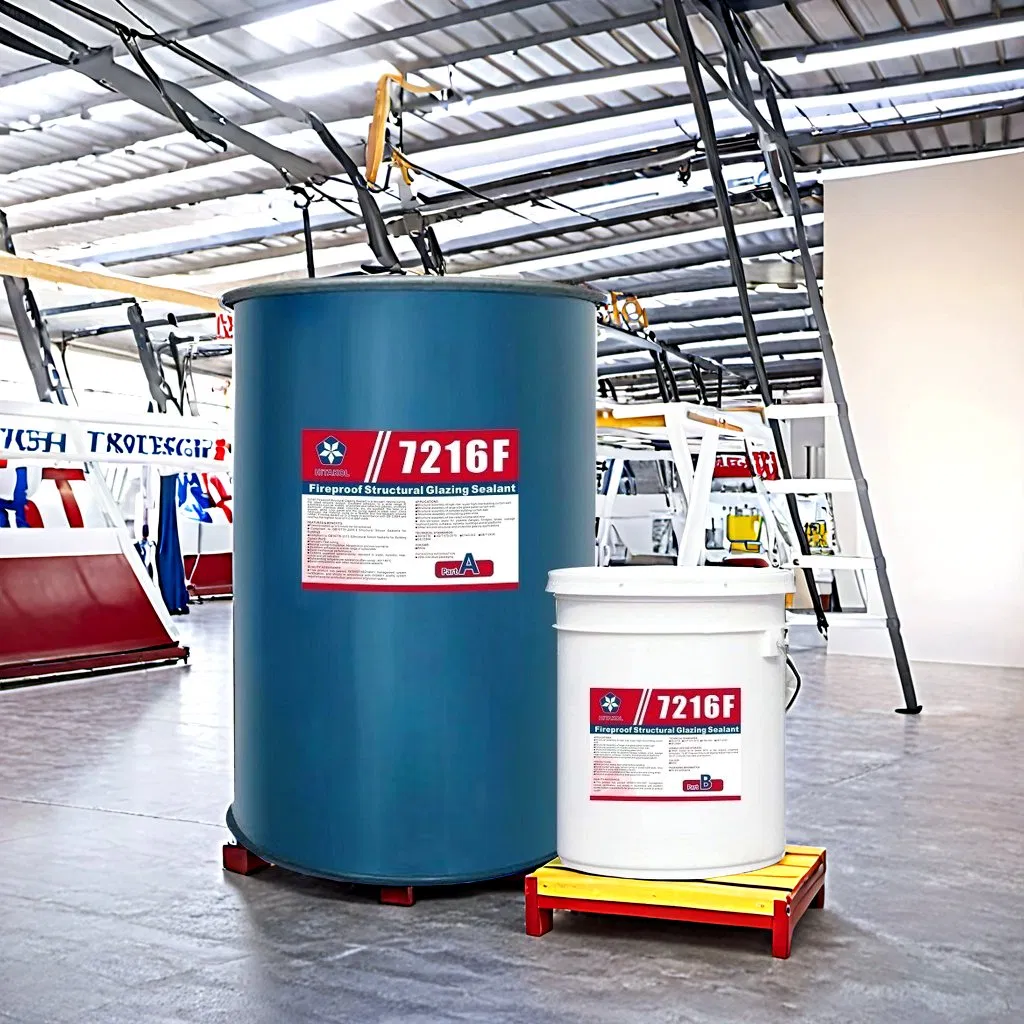 Fireproof Silicone Sealant for Insulating Glass Secondary Edge Seal in Structural Glazing Applications