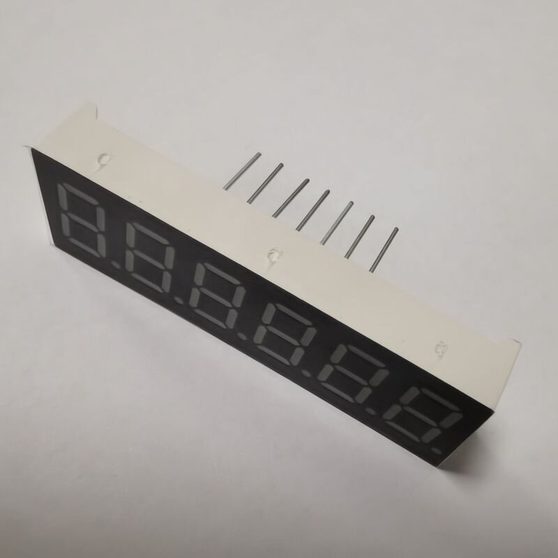 Super Bright Red 7 Segment LED Display 6 Digit for Countdown Timer