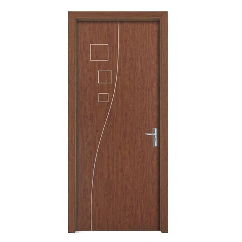 High Quality Modern PVC Fiberglass Interior Door WPC Frame Pre-Hung Door