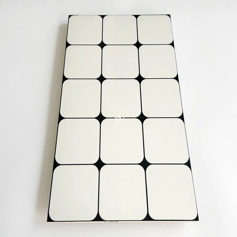 Bathroom 600X600mm White Polished Glazed Vitrified Porcelain Floor Wall Tiles