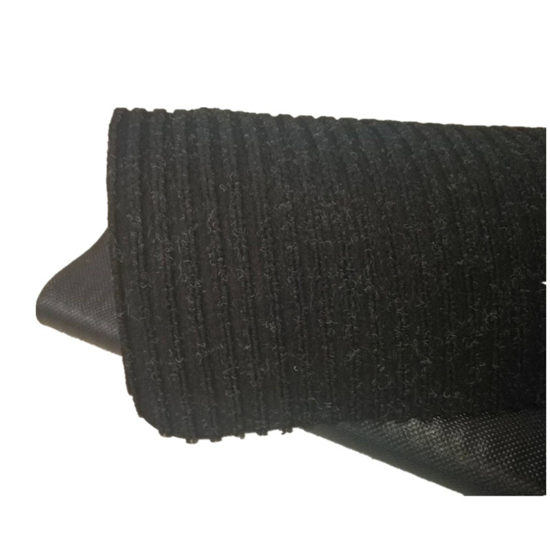 Durable Anti-Slip PVC Doormat Double Striped Entrance Door Floor Mat for Kitchen 40*60cm