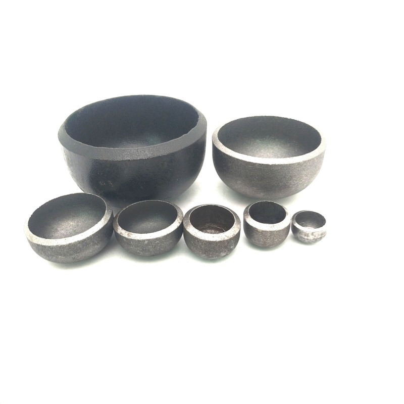 ASTM A105/A182 Carbon/Stainless Steel Seamless Pipe Round End Cap Hemisphere Head