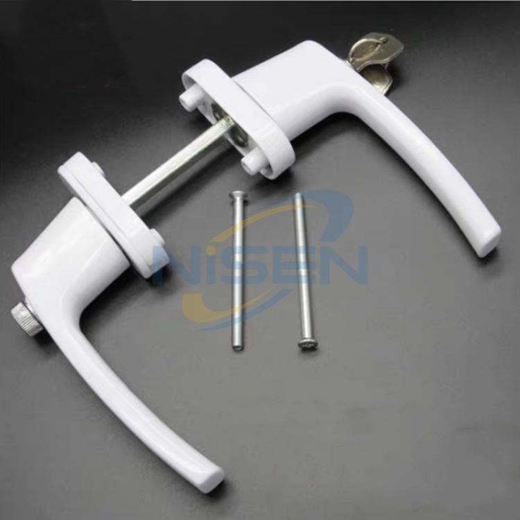 UPVC Window Door Handle Sliding Casement Lock Hardware Aluminum Zinc Accessories Nisen HD17 Popular Best Price
