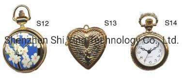 Custom Vintage Japan Quartz Movt Necklace Pendant Pocket Watch for Women Ladies