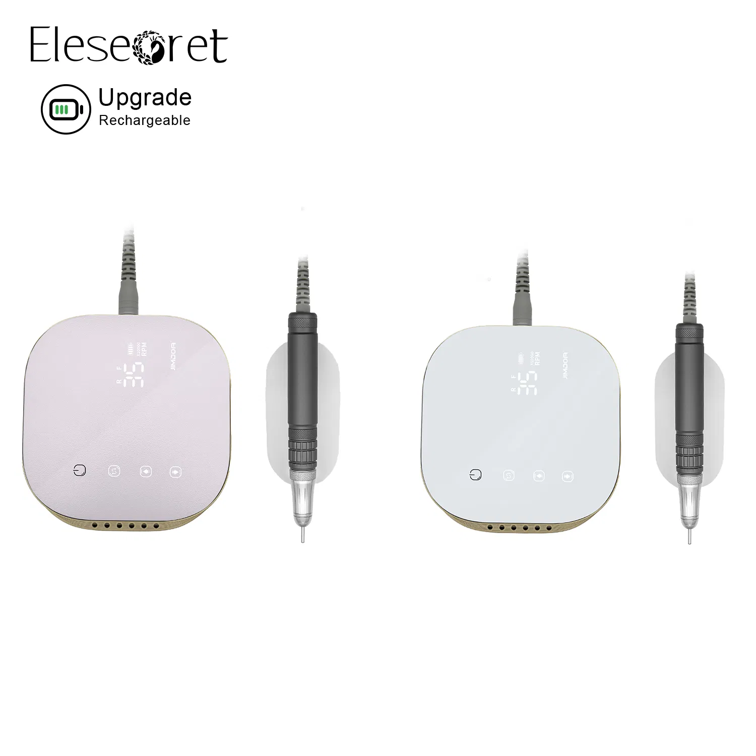 China Wholesale Market Agents Electric Nail Drill Low Vibration Portable High Speed 35000 Rpm Brushless Motor Nail Drill E File for Travel-Friendly