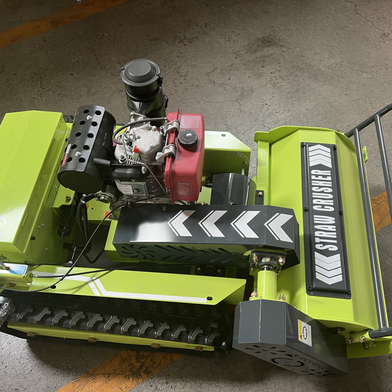 Powerful Diesel Lawn Mower with Smart Remote Control for Farms/RC Flail Mower/Lawn Mower/Garden Mower/RC Lawn Mower/Cralwer/Remote Mower