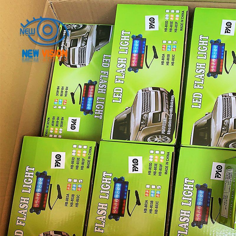 Универсальная светодиодная стробоскопная лампа 8 LED для авто