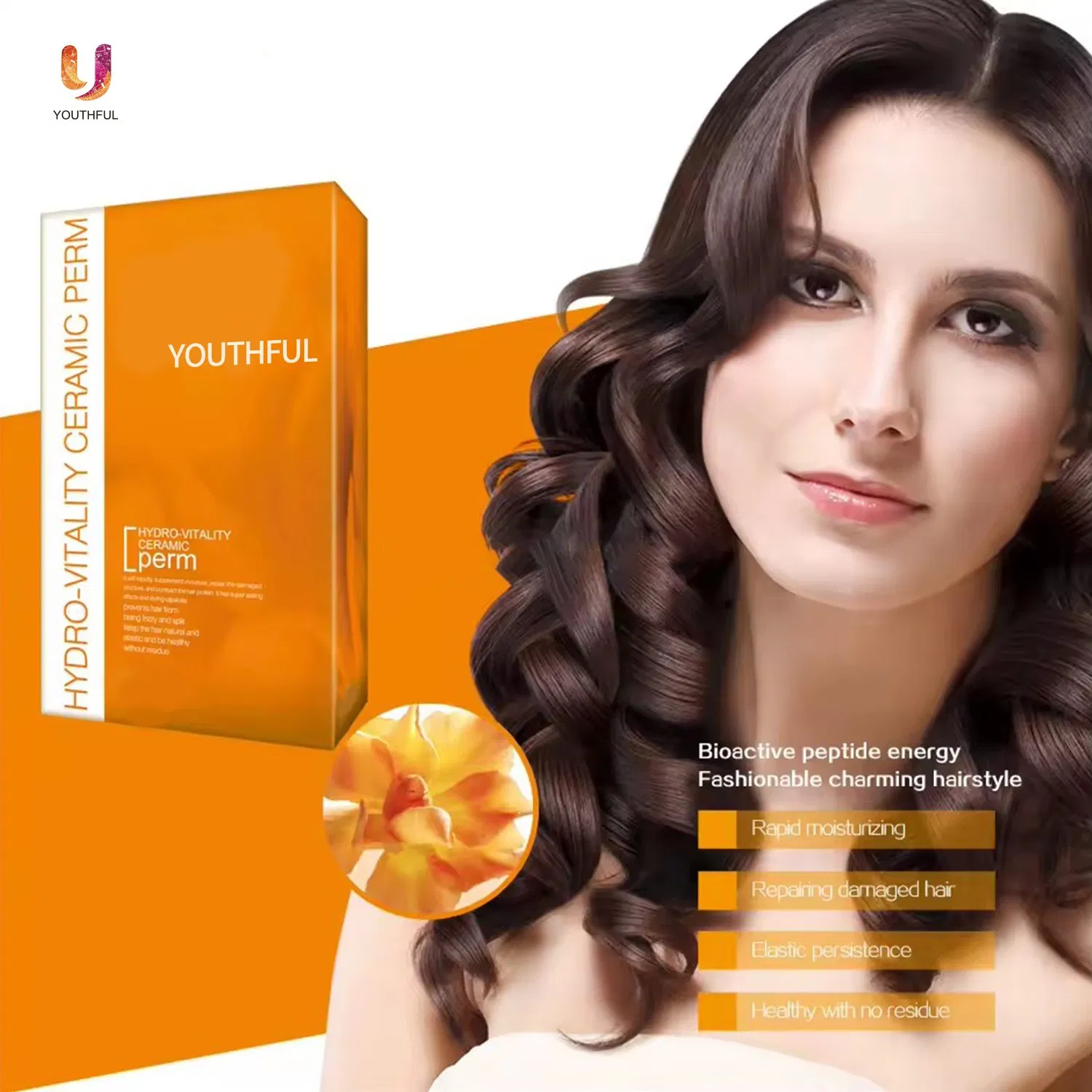 Herbal Olive Oil Ionic Organic Salon Best Permanent Hair Straightening Cream