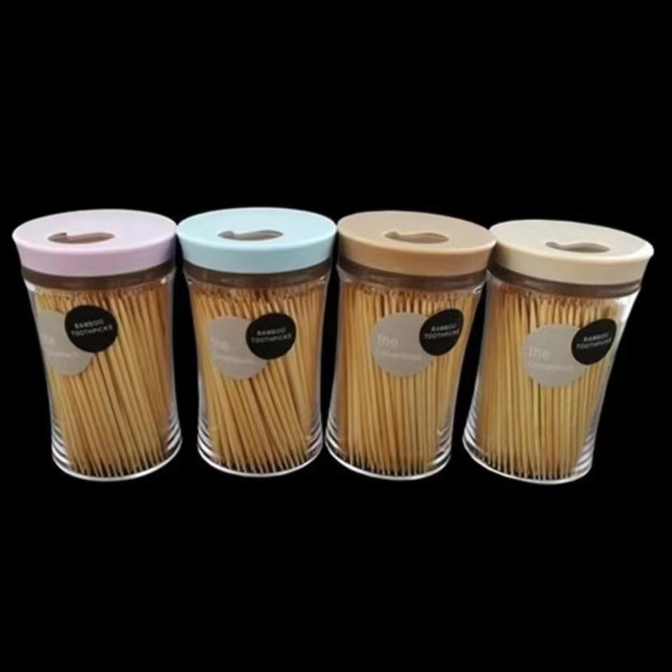 Food-Contact Grade Eco-Friendly Biodegradable Disposable 100% Natural Bamboo Toothpick