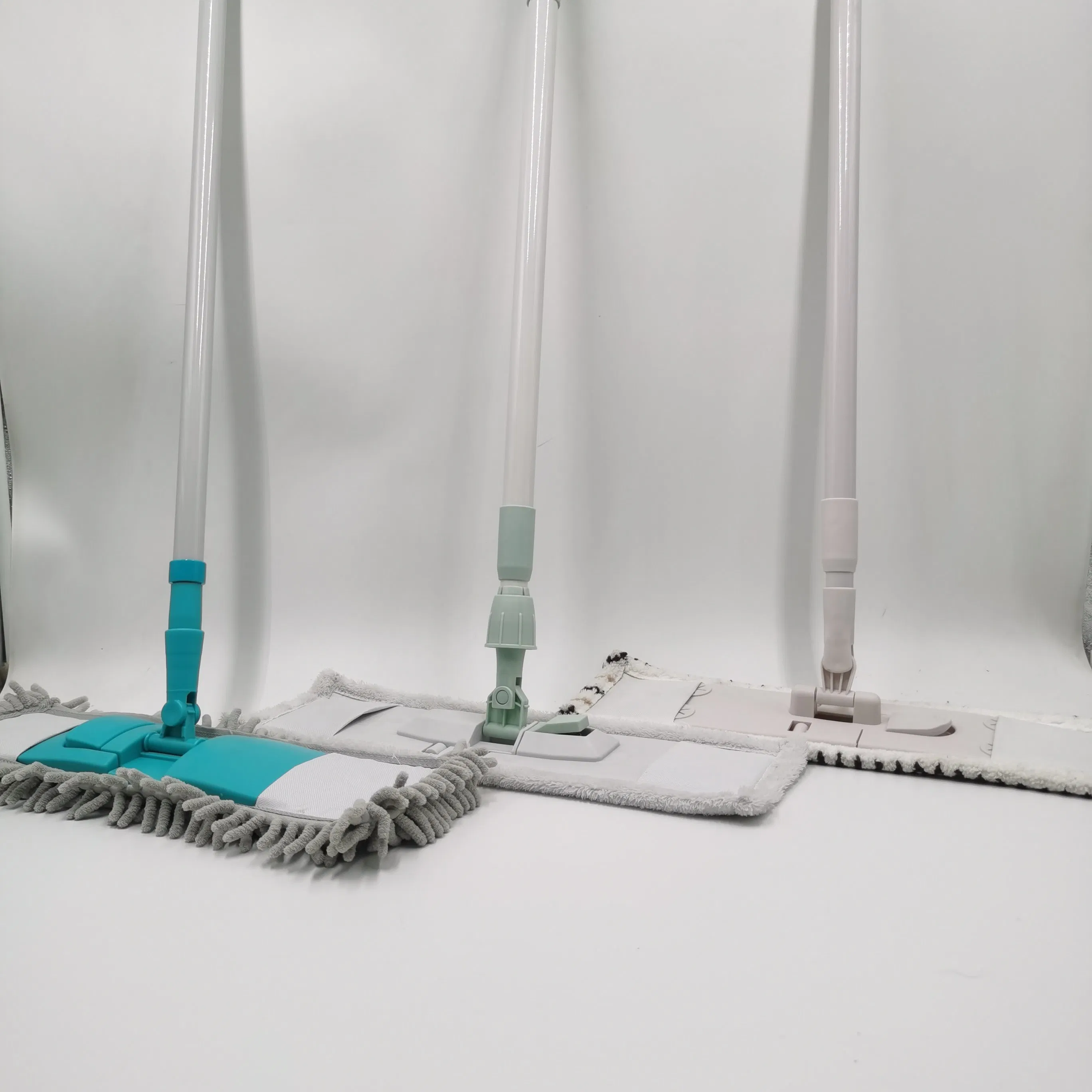 High Quality Snow Chenille Flat Mop with Replaceable Pad for Home Commercial Cleaning Tool