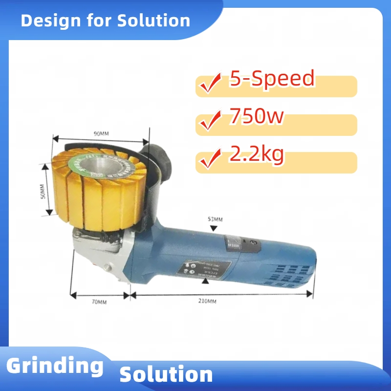 Professional Variable Speed Electric Belt Sander Industry Use Grinder Container Burnishing Machine