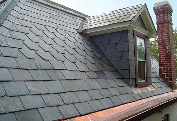 Factory Direct Sales, Cheap Cost, Natural Black Slate Roof Tiles