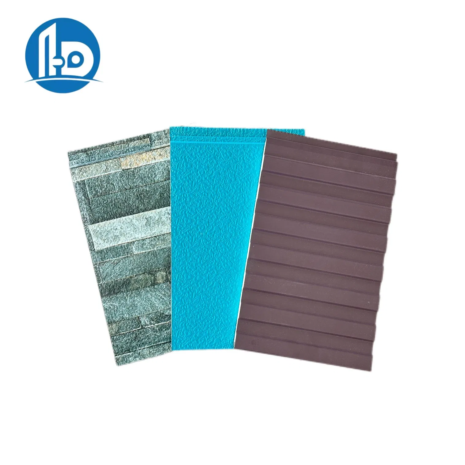 Sandwich Panel Polyurethane Insulation Board Villa Courtyard New Exterior Wall Insulation Decoration Integrated Board Waterproof and Fireproof 38.3cm Wide