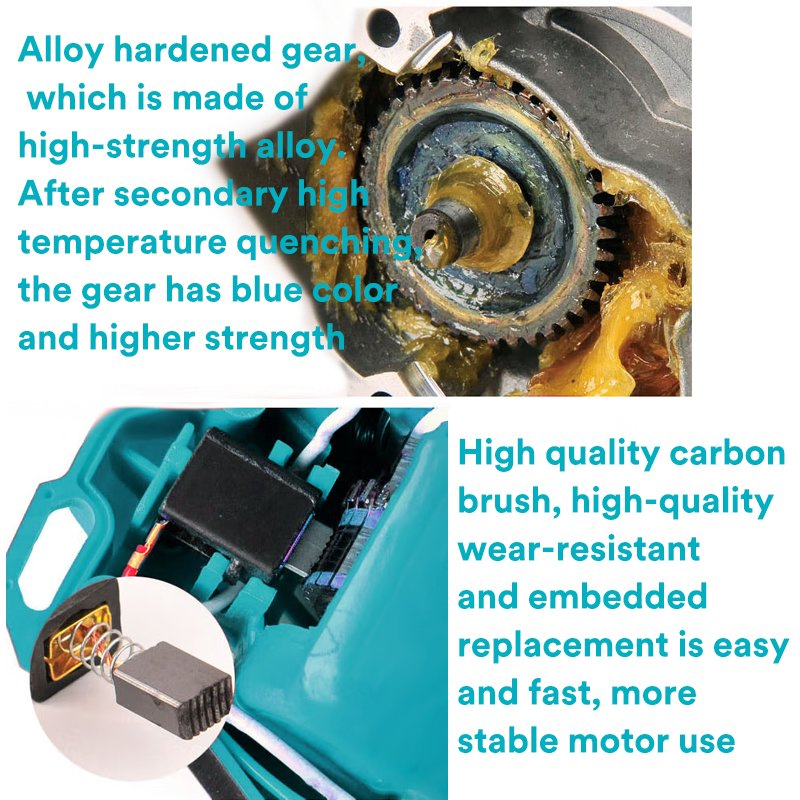 Электрическая дрель Populus 400W, 10мм, 0-3000 об/мин