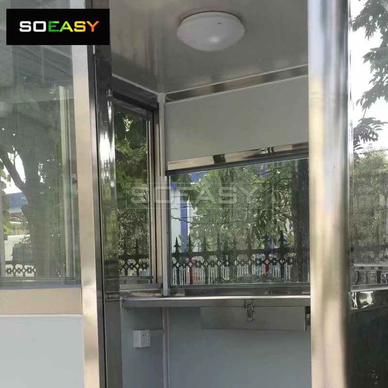 Facotry Price Outdoor Prefabricated House Guard Booth Security Booth