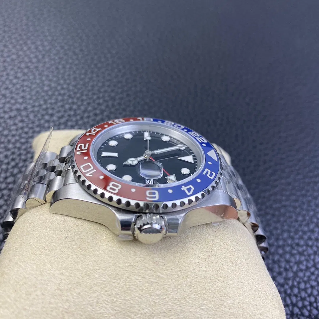 Top Quality Super Clone Factory 3285 Automatic 5A Mechanical Men's Mechanical Gmt 126710blro-0001 Watch Noob Custom Diameter 40mm