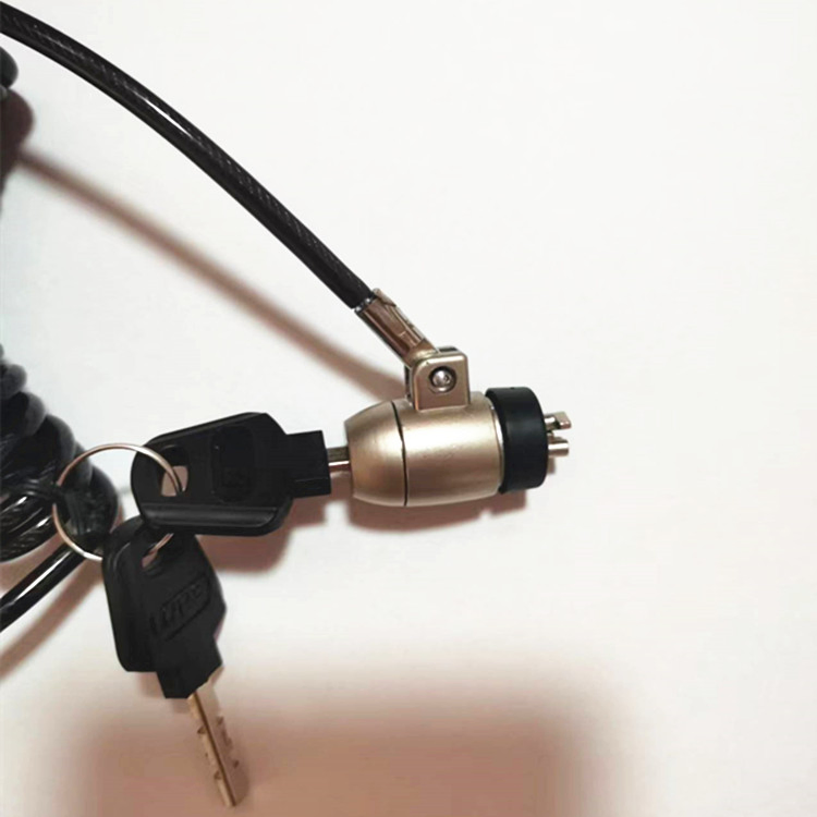 Two Head Laptop Lock, Master Key Lock, Double Computer Lock, PC Lock, Notebook Lock, Al-7102