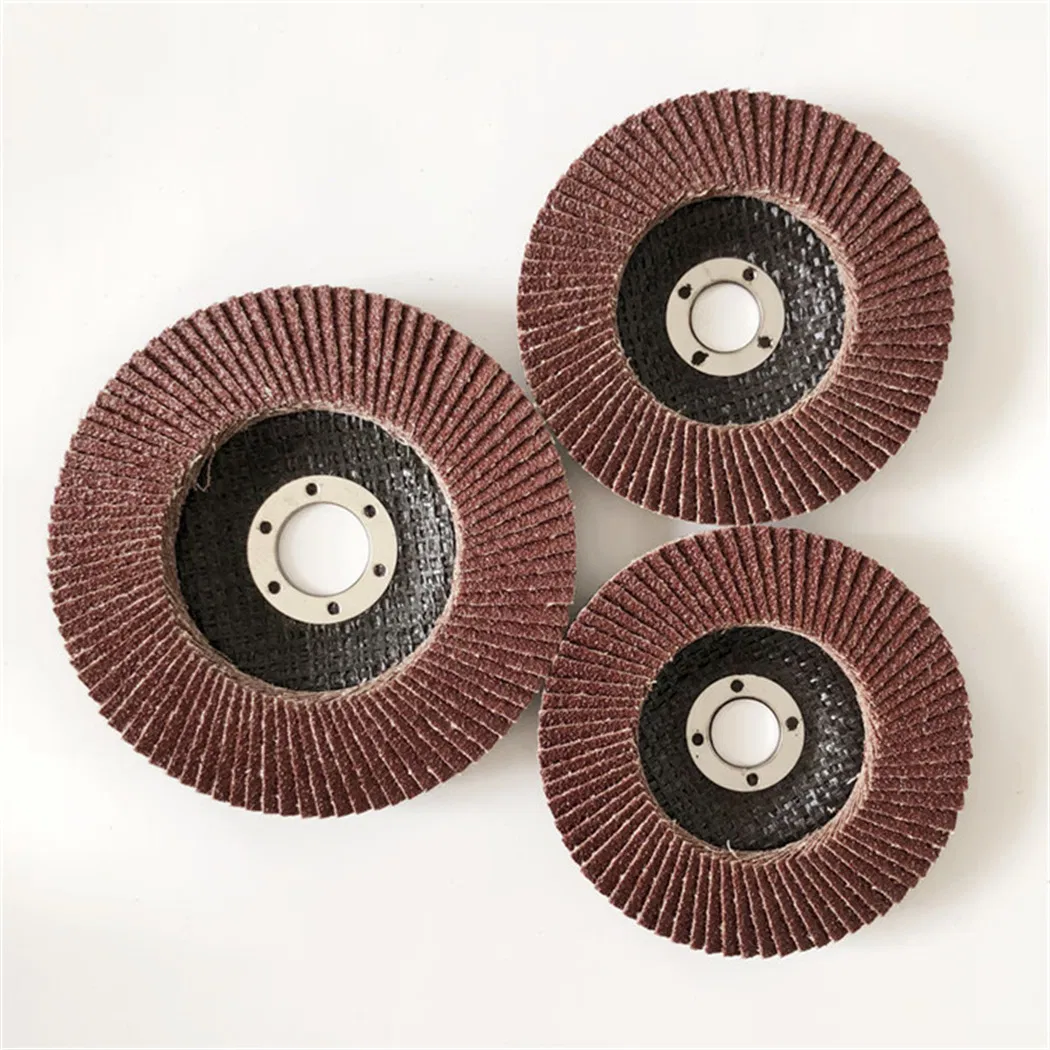 Лепестковый круг T27/T29 красный для полировки металла