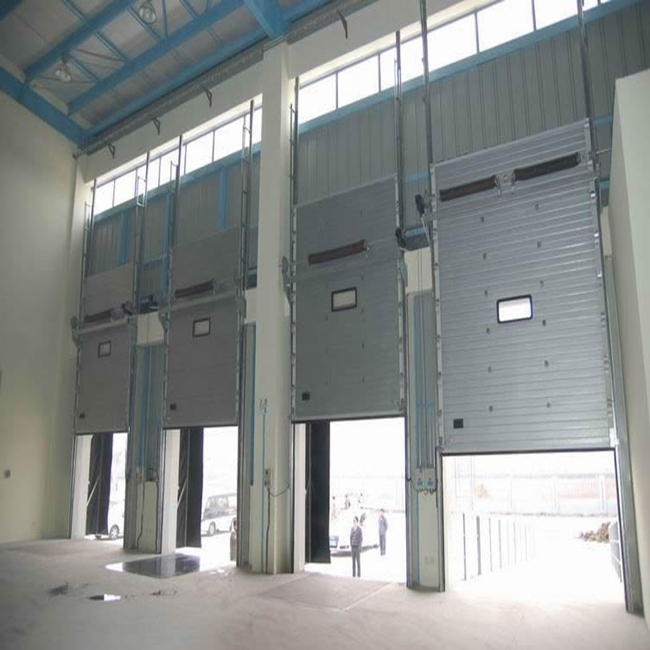 Industrial Sectional Fire Door Automatic Roll-up Shutter Door