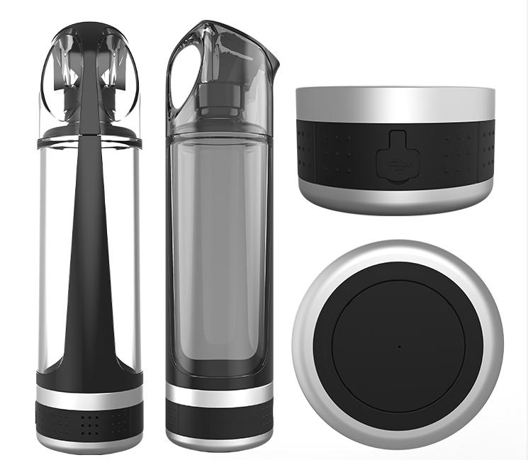Hydrogen Rich Water Bottle with Ionizer Rich Hydrogen Water