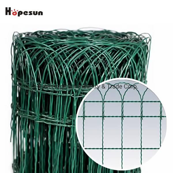 Green Garden Border Edging Folding Fence Roll/PVC Coated Lawn Edging Outdoor