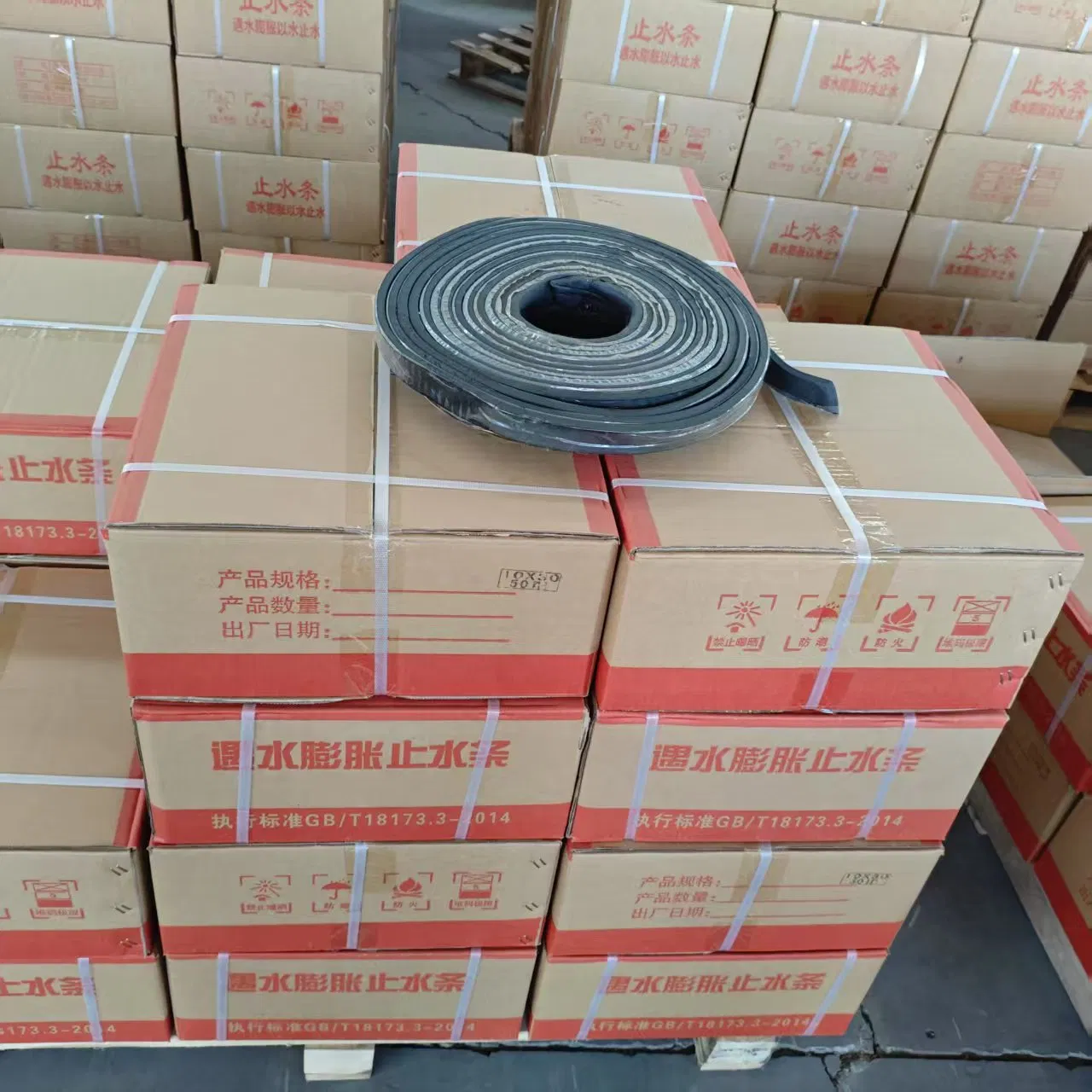 Concrete Constructions Butyl Water Stop Swelling Rubber Putty Waterstop Strip for Dam