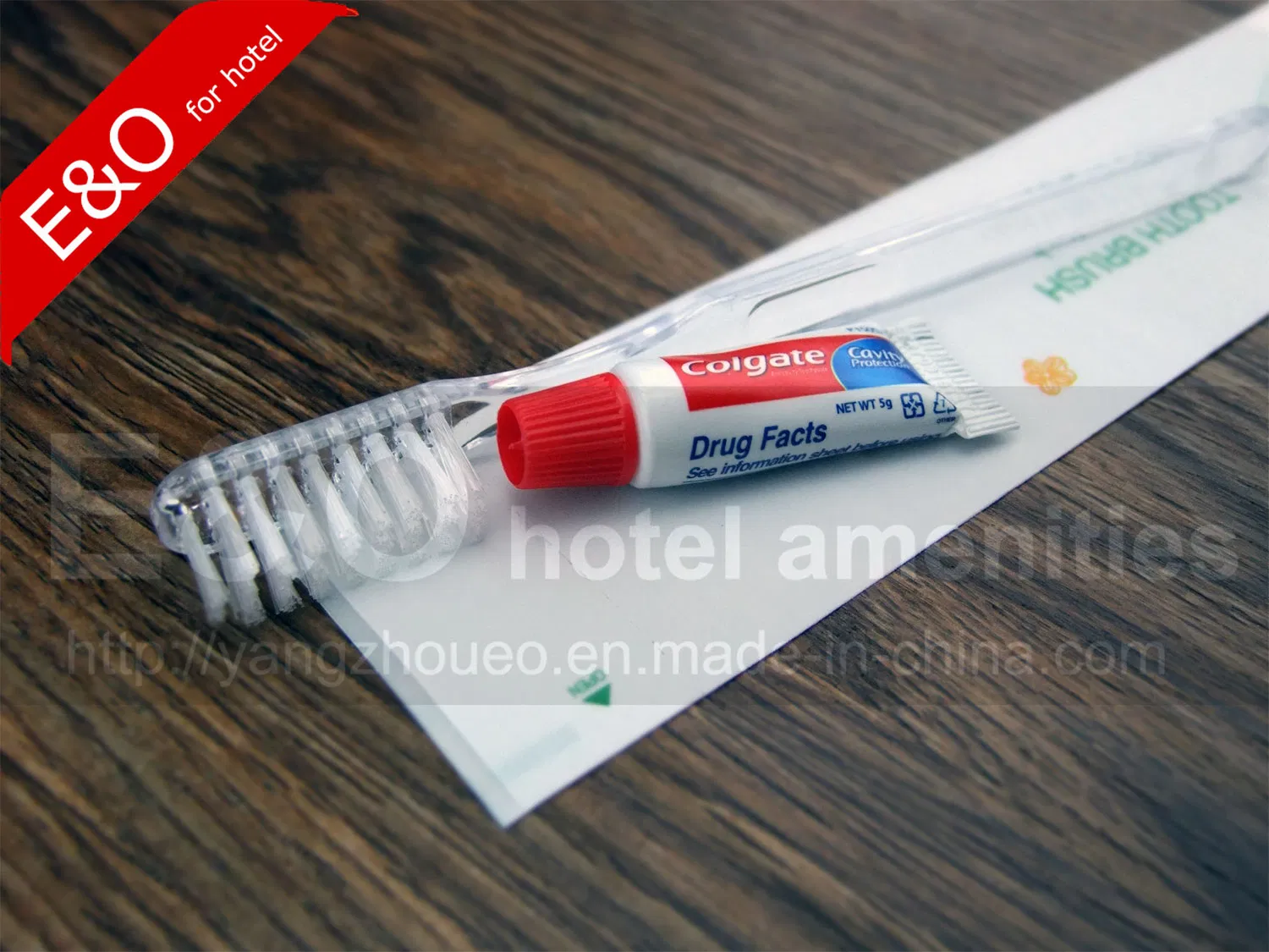 Hotel Amenities Set - Dental Kits, Customized Logo Bag