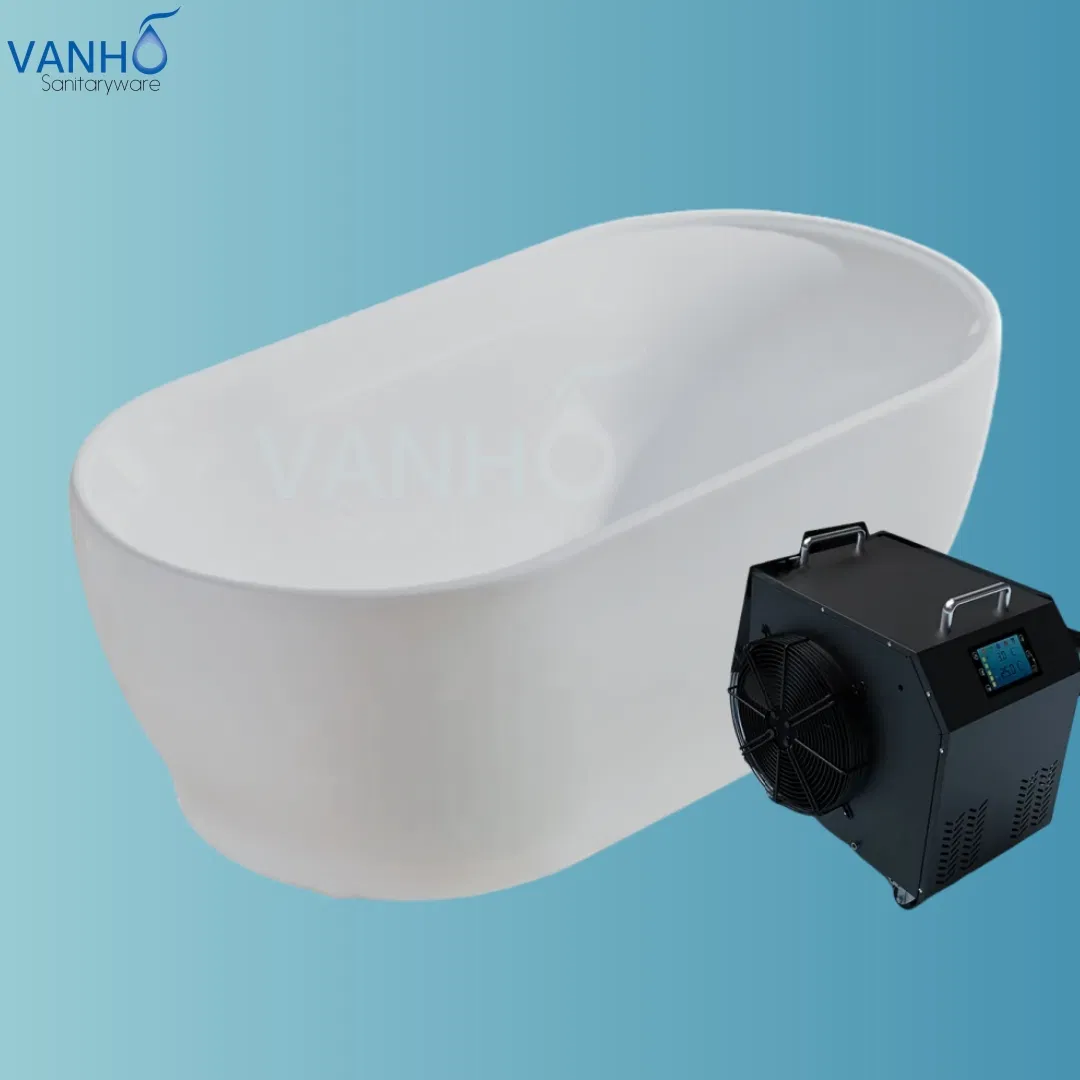 Коммерческая акриловая ванна для ледяных ванн с чиллером