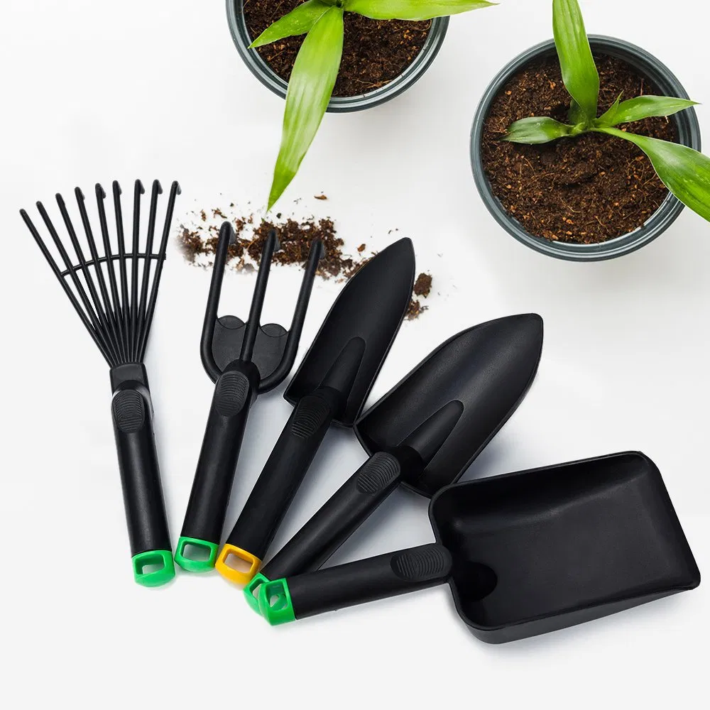 Nine-Tooth Rake Mini Garden Tools Leaf Rake Landscape Gardening Props