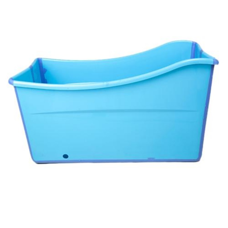 Foldable Bathtub Extra Long Bathing Tub Eco-Friendly Safe Material Children Bath Tub