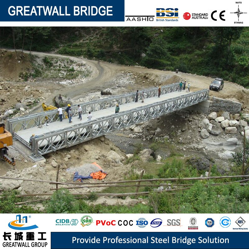 Steel Structure Bailey Bridge Professional Customization Manufacturer Discount