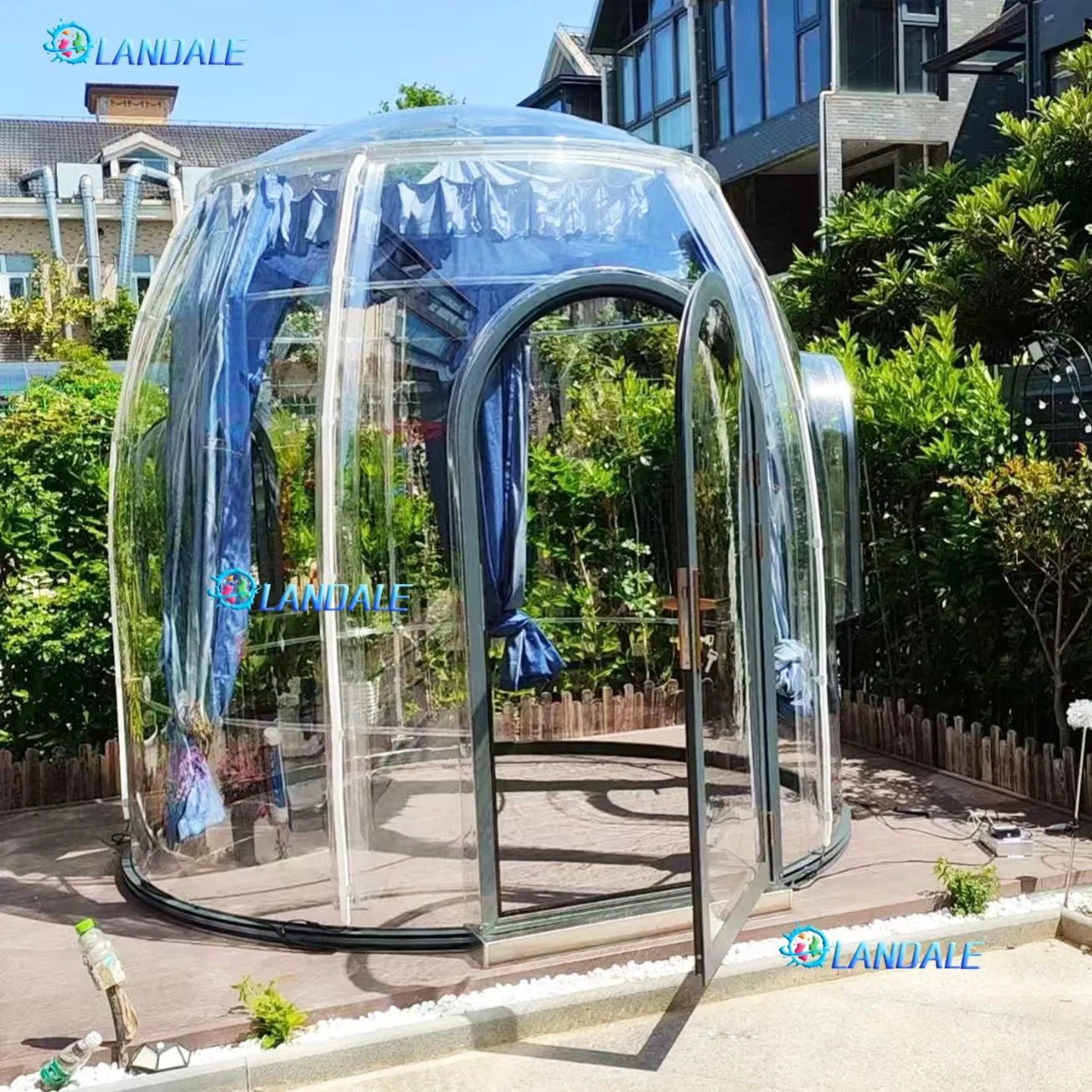 Custom Camping Homestay Star Room Outdoor Scenic Hotel Courtyard Spherical Tent