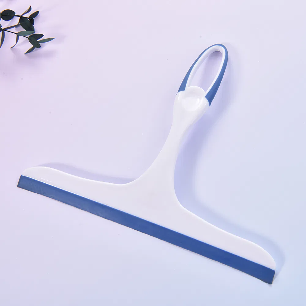 Soft Plastic Window Shower Glass Wiper Streak-Free Handheld Cleaner Squeegee