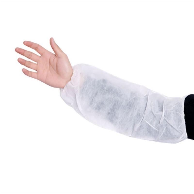 Single Use Disposable PP Non Woven Sleeve Covers Oversleeves for Food Industry