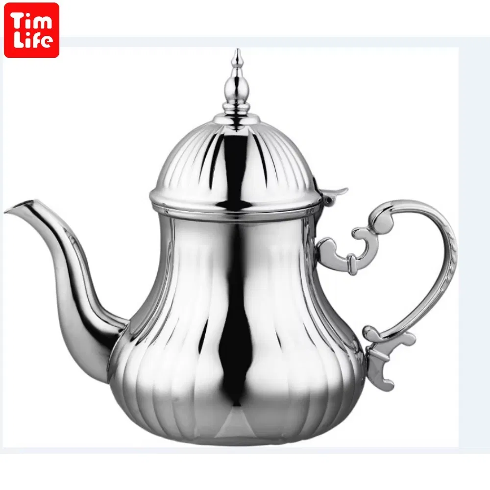 Чайник из нержавеющей стали с арабским дизайном