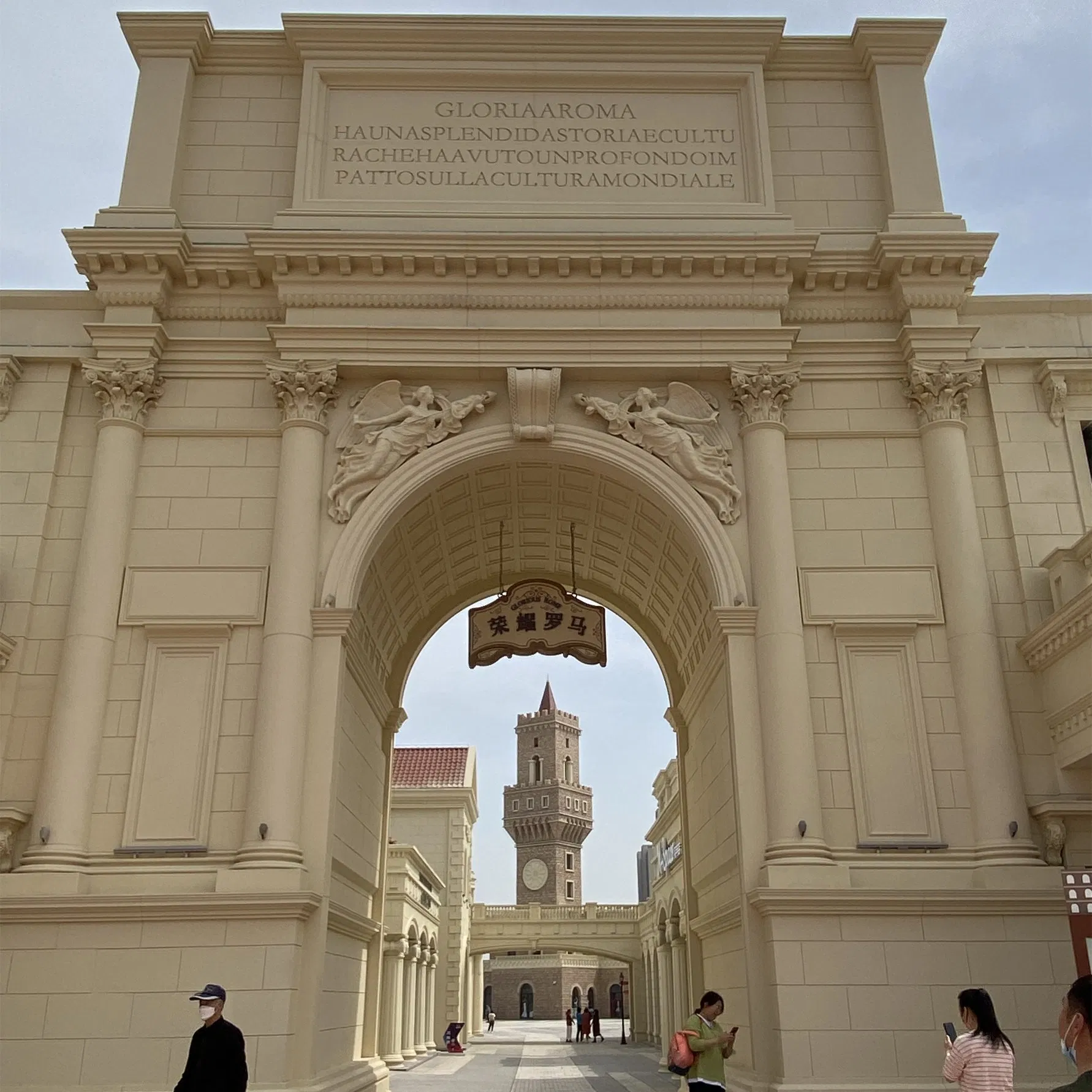 Classic Speed Construction Grc European for Building Decoration Commercial Street/Theme Park/Castle/Community Customizable Cement Precast Components