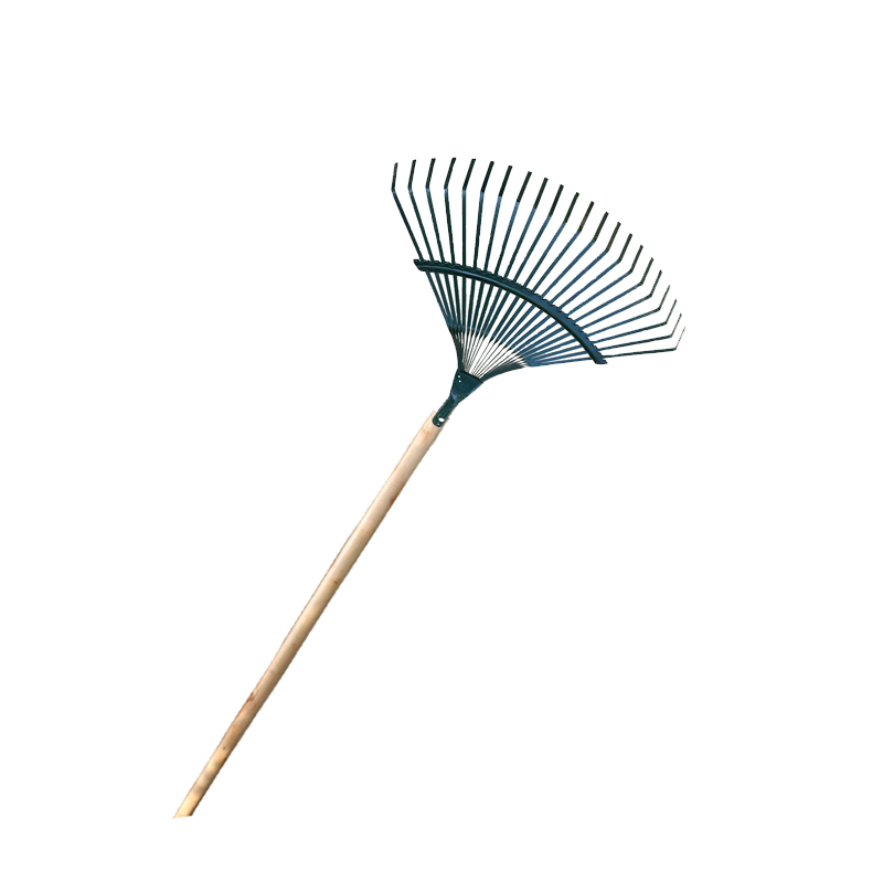 Hautine R114 Lawn Rake with Wood Handle